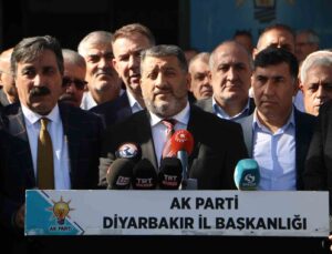 AK Parti Diyarbakır İl Başkanlığı’ndan İsrail’e tepki