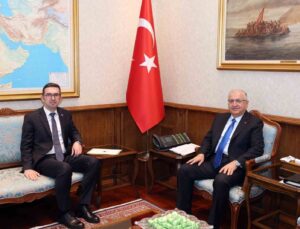 Bakan Güler, Kosova Büyükelçisi Vrenezi’yi kabul etti