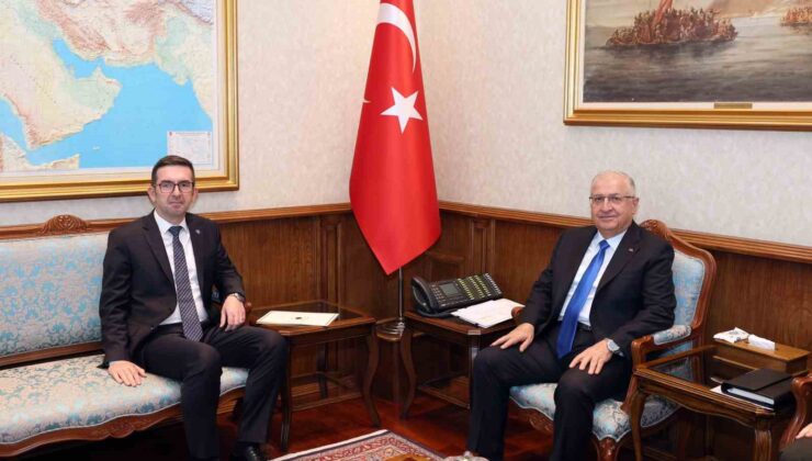 Bakan Güler, Kosova Büyükelçisi Vrenezi’yi kabul etti