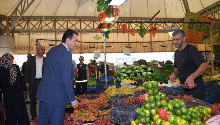 Başkan Dündar, “Çarşı ve pazarlar ekonominin kalbi”