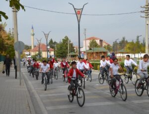 Beylikova’da bisiklet turu