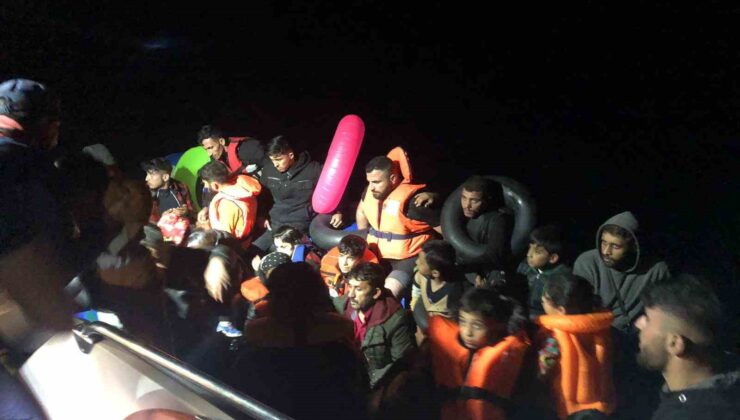 Bodrum’da 40 düzensiz göçmen yakalandı