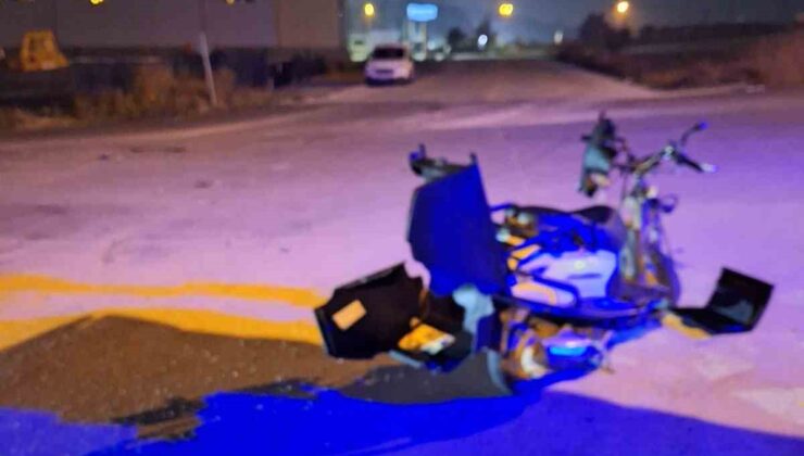 Bursa’da otomobil motosiklete çarptı: 2 ağır yaralı
