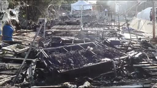 Çadırları yanan depremzede vatandaşlara devletten şefkat eli