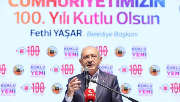 CHP Genel Başkanı Kılıçdaroğlu: “Mansur Başkanın başkanlığında yine yolumuza devam edeceğiz”