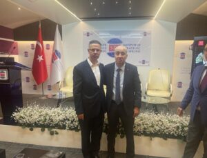 Cumhurbaşkanı Başdanışmanı Aslan, Filistin Büyükelçisi Mustafa ile bir araya geldi