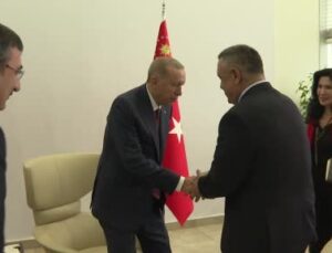 Cumhurbaşkanı Erdoğan, Özbekistan Yasama Meclisi Başkanı İsmailov’u kabul etti