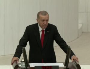 Cumhurbaşkanı Erdoğan, yeni yasama yılı açılış töreninde konuştu