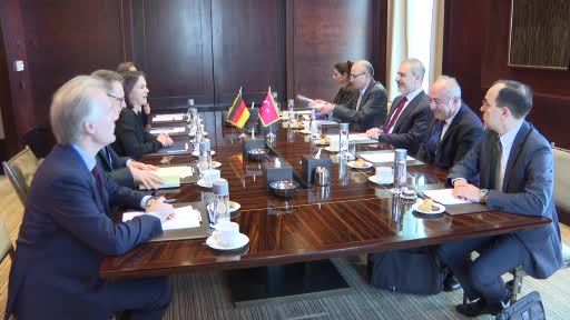 Dışişleri Bakanı Fidan, Alman mevkidaşı Baerbock ile Filistin’i görüştü