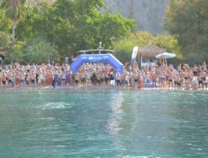 Fethiye Açık Su Yüzme Yarışı sona erdi