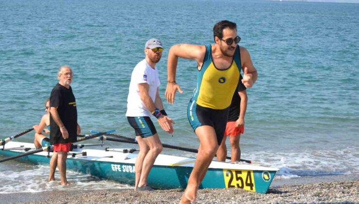 Fethiye’de ’Rowing Beach Sprint’ Yarışları başladı