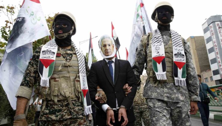 İran’da Filistin’e destek yürüyüşü