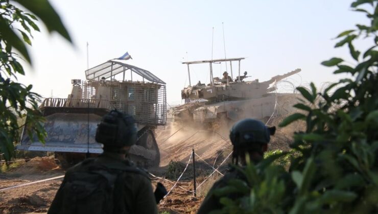 İsrail ordusu, Gazze’deki kara operasyonundan görüntü paylaştı