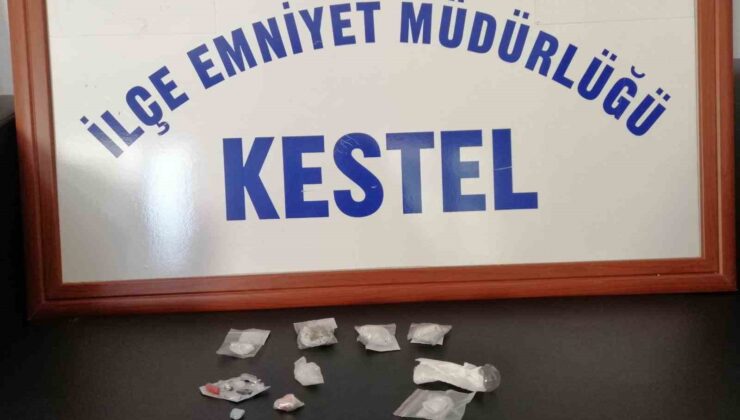 Kestel’de polis uygulamasında yakalanan 10 kişi adliyeye sevk edildi