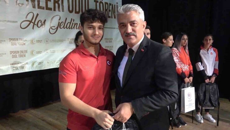 Kırıkkale’de “Sporun Enleri Ödül Töreni” düzenlendi