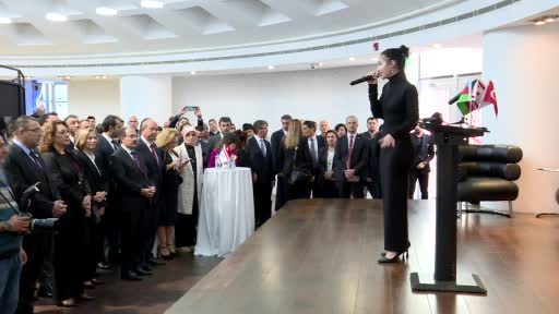 KKTC Cumhurbaşkanı Tatar, Bakü’de “Fotoğraf ve Kıbrıs Türk Kıyafetleri” sergisinin açılışına katıldı