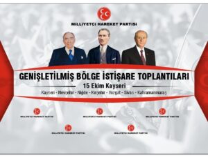 MHP Genişletilmiş Bölge İstişare Toplantısı Kayseri’de yapılacak