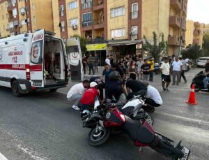 Milas’ta motosikletler çarpıştı: 2 yaralı