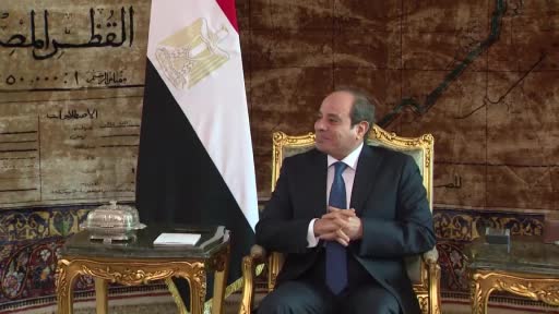 Mısır Cumhurbaşkanı es-Sisi ile ABD Dışişleri Bakanı Blinken bir araya geldi