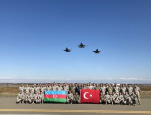 Türk F-16’ları “Mustafa Kemal Atatürk 2023” tatbikatı için Azerbaycan’da