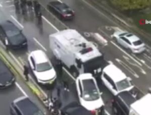 Üsküdar’da freni tutmayan TOMA kazaya neden oldu, 13 araç birbirine girdi
