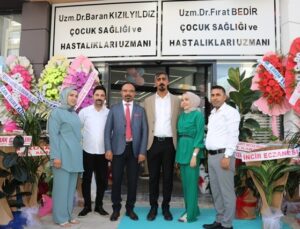 Van’da Dr. Baran Kızılyıldız – Dr. Fırat Bedir Çocuk Sağlığı ve Hastalıkları Kliniği törenle hizmete açıldı