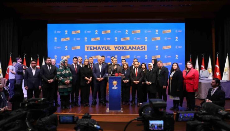 AK Parti İstanbul Başkanlığı’nda temayül yoklaması yapıldı