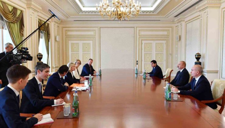 Aliyev, AGİT PA Başkanı Pia Kauma’nı kabul etti