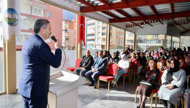 Başkan Eroğlu, “Hanım kardeşlerimiz için hibe desteğimiz 2024 yılında başlıyor” dedi.