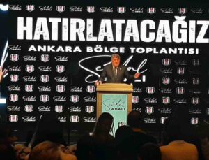 Beşiktaş Başkan Adayı Serdal Adalı kongre üyeleriyle bir araya geldi