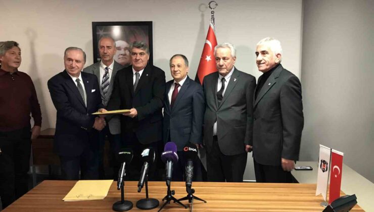 Beşiktaş Başkan Adayı Serdal Adalı, yönetim kurulu listesini teslim etti