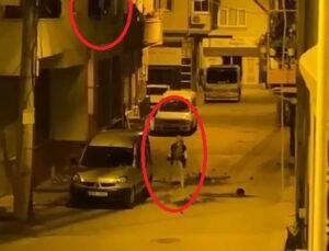 Bursa’da komşular arası gürültü kavgası sokağı karıştırdı…Saksılar havada uçuştu
