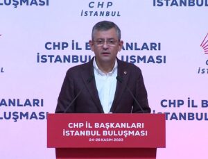 CHP Genel Başkanı Özel: “Üç büyük şehir adayımız dışında kimseye verilmiş herhangi bir sözüm yok”