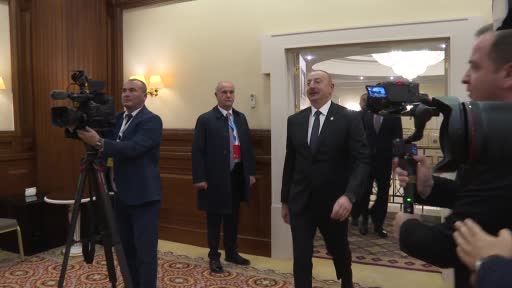 – Cumhurbaşkanı Erdoğan, Azerbaycan Cumhurbaşkanı İlham Aliyev ile görüştü