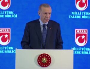 Cumhurbaşkanı Erdoğan: “Bugün İsrail, Gazze ve diğer Filistin şehirlerinde hunharca insan öldürebiliyorsa bunun sebebi onun gücü değil İslam aleminin dağınıklığıdır”