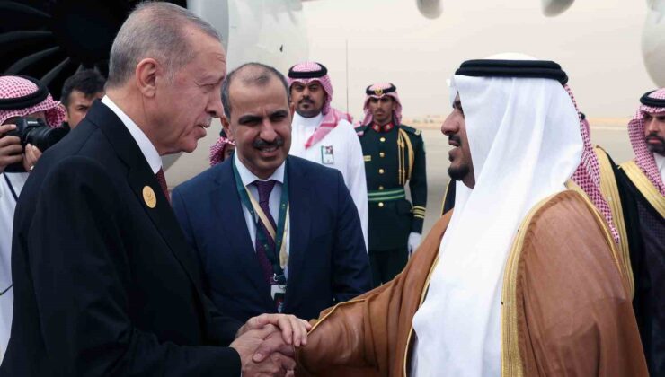 Cumhurbaşkanı Erdoğan, Riyad’da