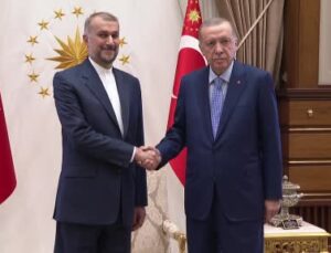 Cumhurbaşkanı Recep Tayyip Erdoğan, İran Dışişleri Bakanı Hüseyin Emir Abdullahiyan ile görüştü