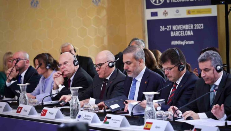 Dışişleri Bakanı Fidan, Akdeniz İçin Birlik 8. Bölgesel Forumu’na katıldı