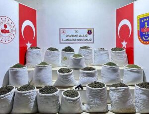 Diyarbakır’da 914 kilogram esrar ele geçirildi: 2 gözaltı