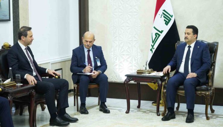 Enerji ve Tabii Kaynaklar Bakanı Bayraktar, Irak Başbakanı Sudani ile görüştü