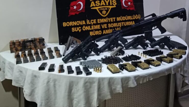 İzmir’de silah ticareti şebekesine operasyonda 2 tutuklama