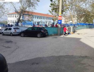 Keşan’da okul önünde bacağından vurulan kişi yaralandı