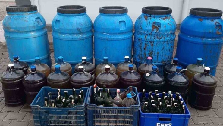 Manisa Jandarması yılbaşı öncesi sahte alkol tedbirlerini artırdı