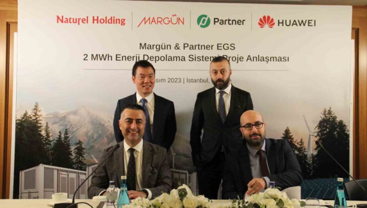 Margün Enerji ve Partner EGS, 2 MWh’lık kapasite sunan enerji depolama anlaşması imzaladı