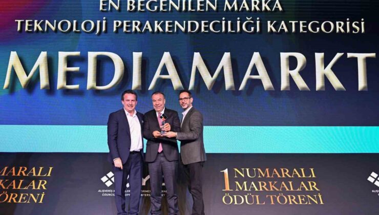 MediaMarkt’a ‘En Beğenilen Teknoloji Perakendeciliği’ ödülü