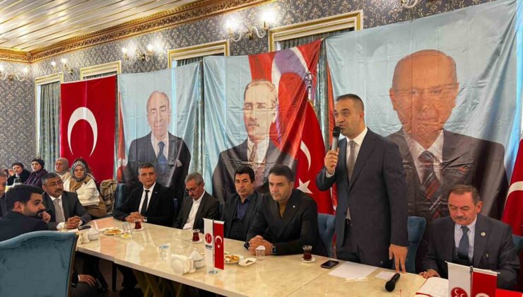 MHP Erzurum İl Başkanı Adem Yurdagül net konuştu: “Kimse belediye taksimi yapmasın”