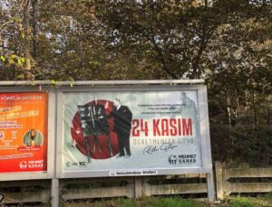 Mustafakemalpaşa Belediye Başkanı Kanar’dan afiş açıklaması