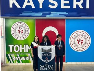 SANKO Okulları öğrencileri Türkiye Yüzme Şampiyonası’na gidiyor