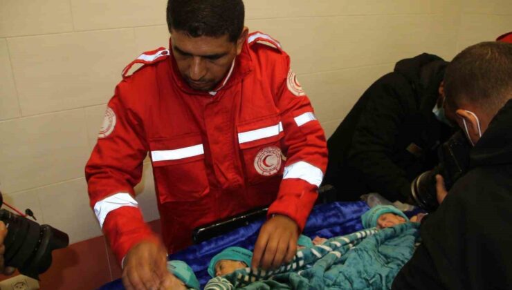 Şifa Hastanesi’nden tahliye edilen 28 prematüre bebek Mısır’a götürüldü
