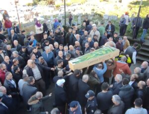 Siirt’te maden ocağındaki göçükte hayatını kaybeden mühendis Giresun’da toprağa verildi